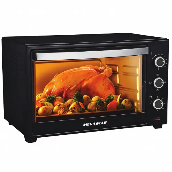 FORNO ELETRICO MEGASTAR HA486A 48LITROS 220V/50HZ PRETO