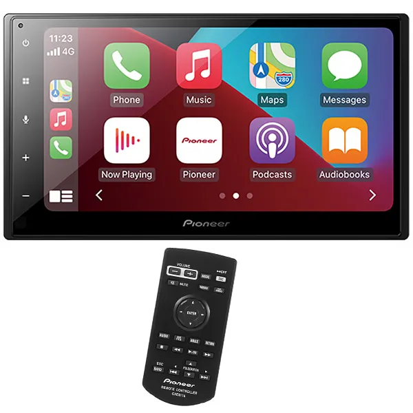 MULT MID PIONEER DMH-A4450BT 6.8" APP BLUETOOTH USB PRETO