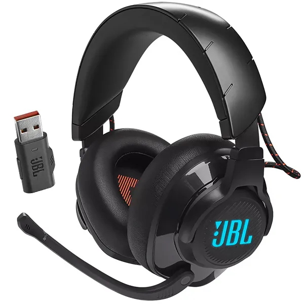 Headset Gaming Inalámbrico JBL Quantum 610 Wireless con USB/3.5 mm para PC/PS5/Xbox/Nintendo Switch - Negro