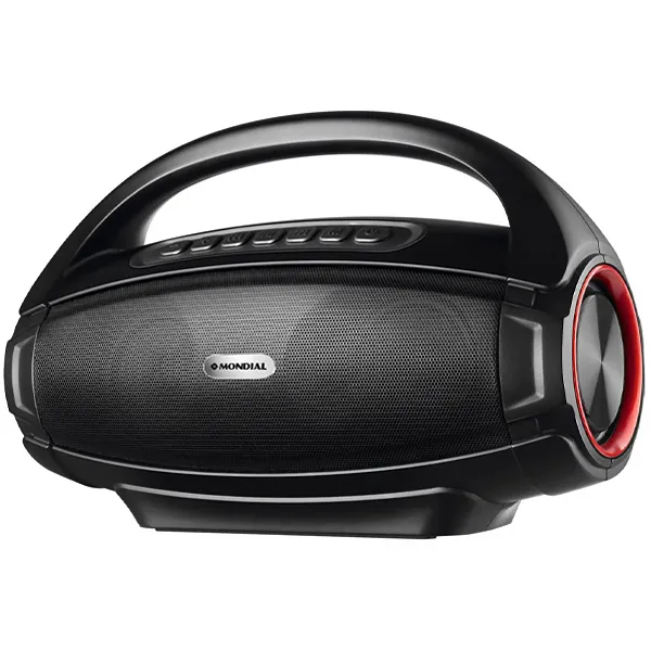 SPEAKER MONDIAL SK07 BLUETOOTH USB FM M.SD AUXILIAR 60WATTS PRETO