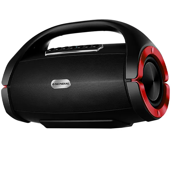 SPEAKER MONDIAL SK06 BLUETOOTH USB FM M.SD AUXILIAR 150WATTS PRETO