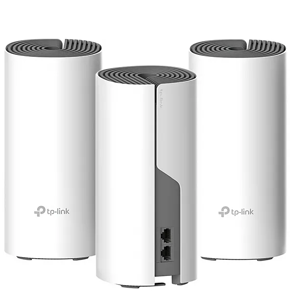 ROTEADOR TP-LINK DECO E4 (3-PACK) AC1200 300MBPS WIFI BRANCO
