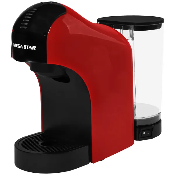 CAFETEIRA MEGASTAR CAF02 1400WATTS 220V/50/60HZ PRETO/VERMELHO