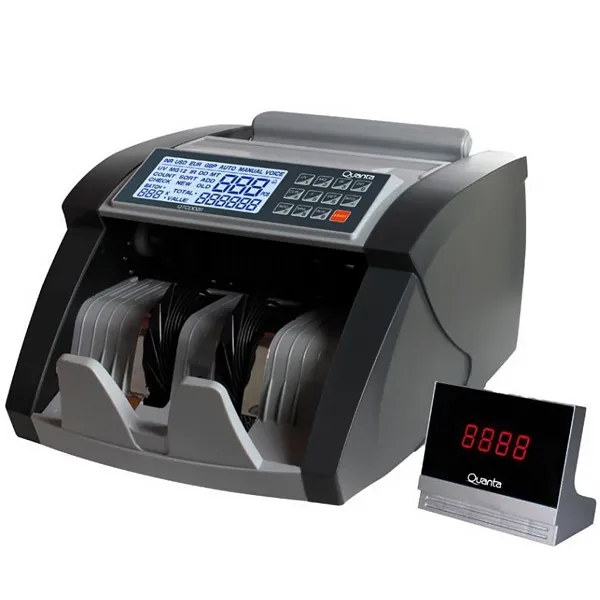 CONTADOR DE DINHEIRO QUANTA QTCDD20 220V/50HZ CINZA
