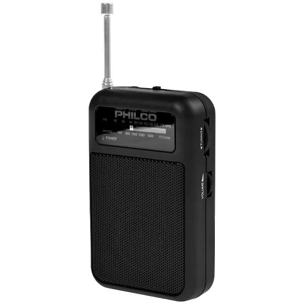 RADIO PORTATIL PHILCO PHR1000-BK FM AM PILHA PRETO