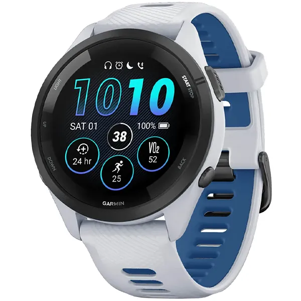 RELOGIO GARMIN FORERUNNER 265 AMOLED SMART WATCH 010-02810-01 BRANCO