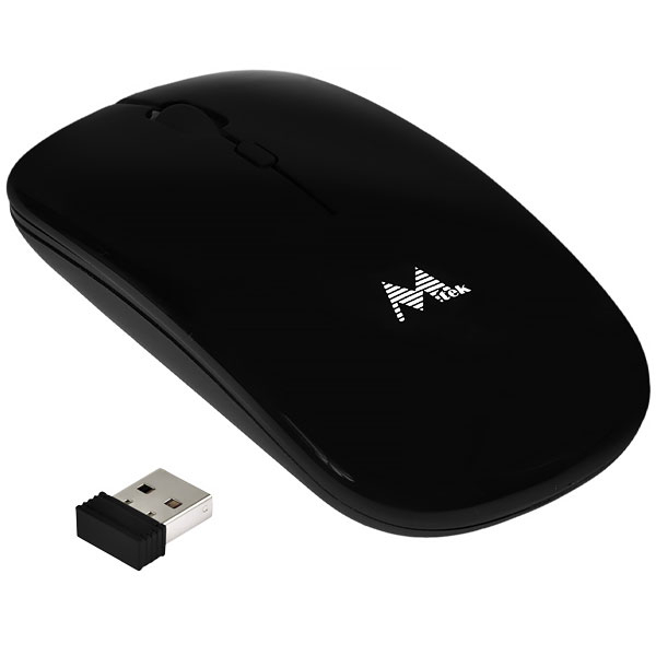 MOUSE MTEK MW-4W350B WIRELESS OPTICO PRETO