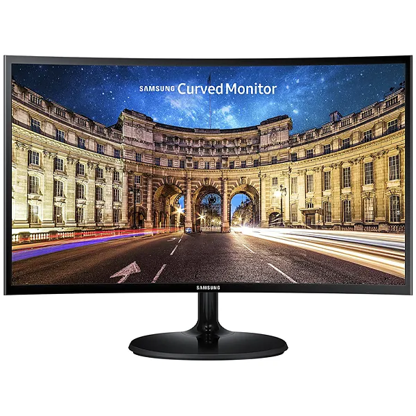 MONITOR SAMSUNG 24" C24F390FHN CURVED LED FULL HD HDMI VGA PRETO