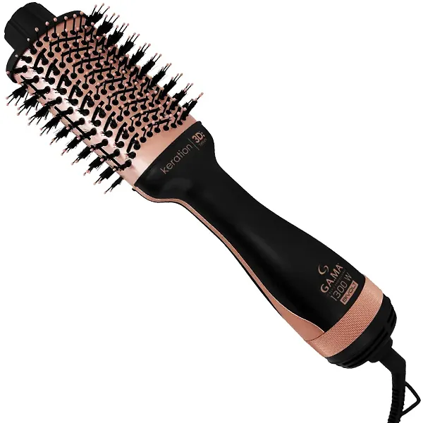 ESCOVA CABELO GAMA BRUSH 3D YM STYLISH KERATION 1300WATTS 2V PRE/ROS