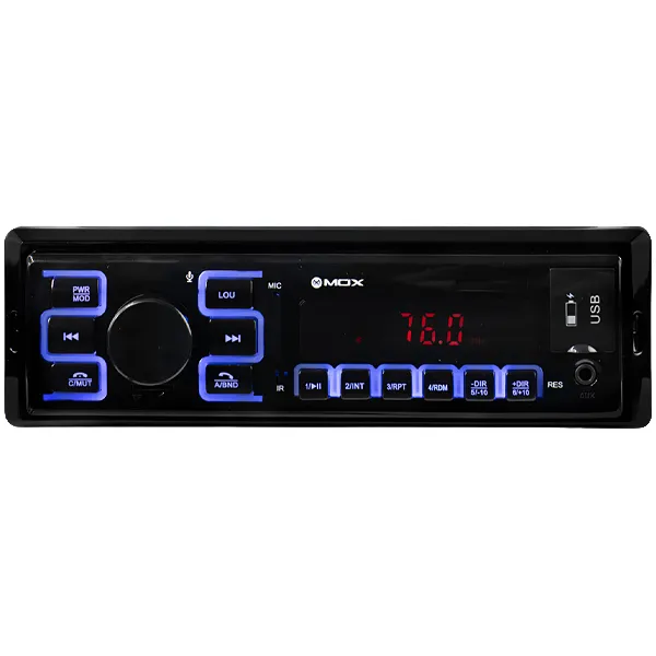 TOCA RADIO MOX MO-R2027 BLUETOOTH USB M.SD FM MP3 PRETO