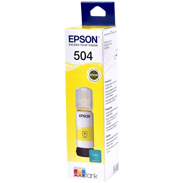 TINTA P/IMPRESSORA EPSON T504 420 (Y) AMARELO