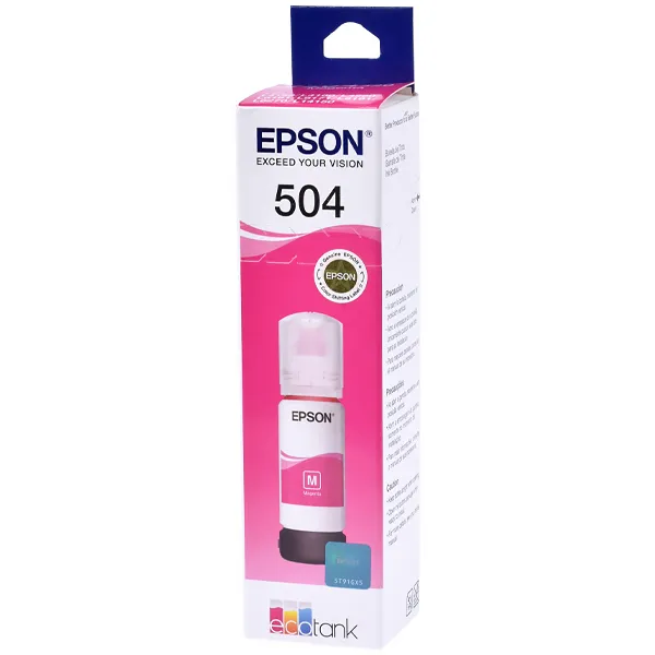 TINTA P/IMPRESSORA EPSON T504 320 (M) ROSA