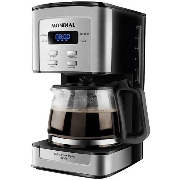 CAFETEIRA MONDIAL C-44-32X-SDI DOLCE AROME DIGIT 800WATTS 220/50/60P/S