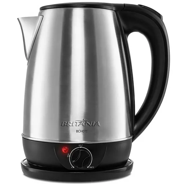 JARRA ELETRICA BRITANIA BCH07I 1.8LITROS 220V/50/60HZ PRETO/SILVER