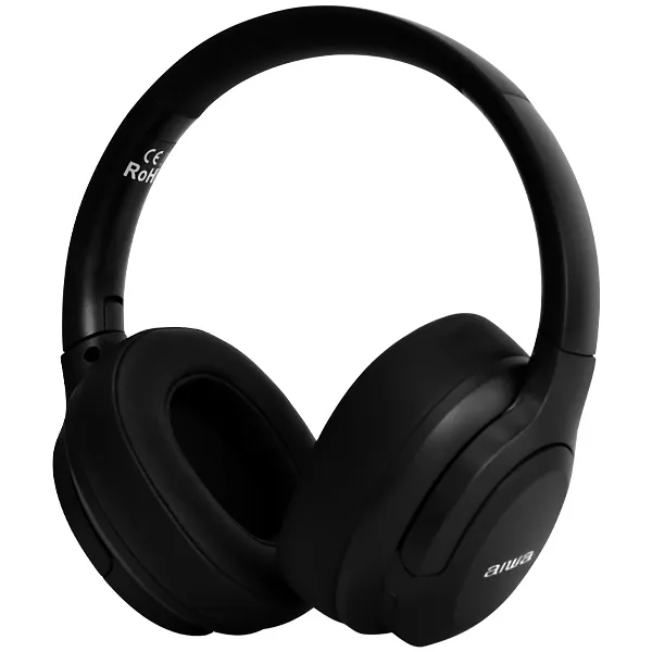 FONE BT *AIWA AW-ANC45F C/MICROFONE ARCO PRETO