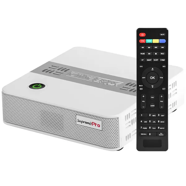 RECEPTOR FTA CINEBOX SUPREMO PRO WIFI EMBUTIDO BRANCO