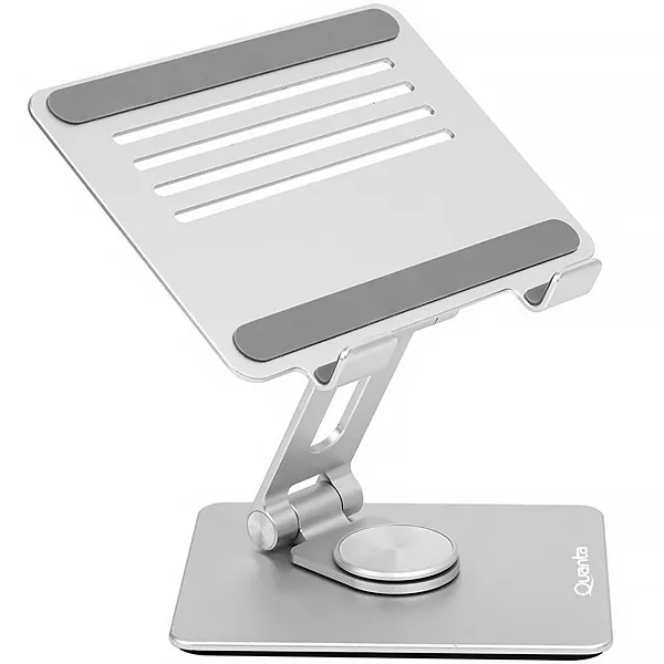 SUPORTE TABLET QUANTA QTSRT14 GIRATORIO 7-14" SILVER