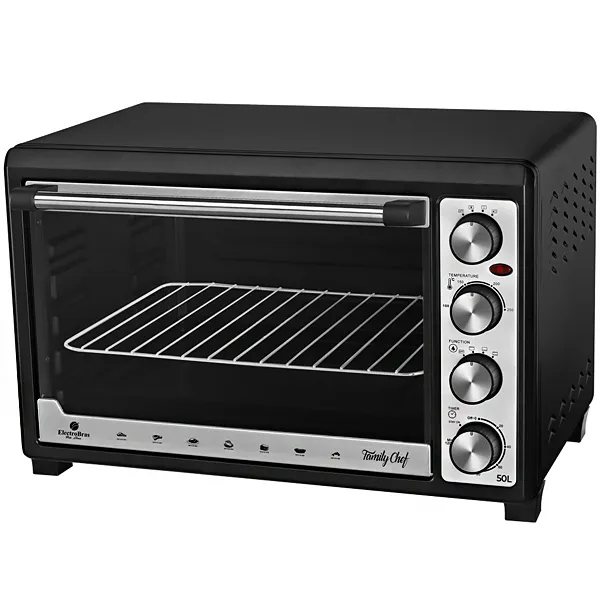 FORNO ELETRICO ELECTROBRAS EBHE50 50LITROS 220V/50/60HZ PRETO/SILVER