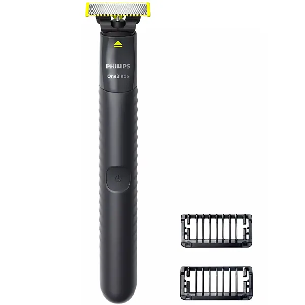 BARBEADOR PHILIPS QP1424 ONEBLADE RECARREGAVEL PRETO/VERDE