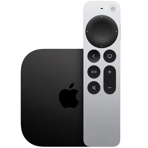 Apple TV 3rd Generation A2843 MN893LZ 2022 4K Ultra HD de 128GB com Wi-Fi/Bluetooth - Preto