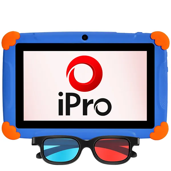 TABLET IPRO TURBO5 7.0" 2GB+32GB WIFI KIDS AZUL+OCULOS