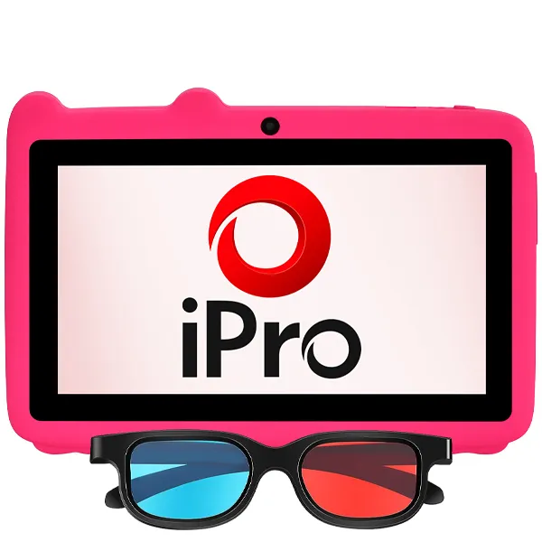 TABLET IPRO TURBO7 7.0" 2GB+32GB WIFI KIDS ROSA+OCULOS