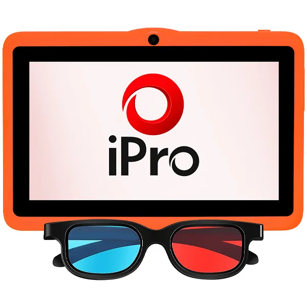 TABLET IPRO TURBO8 7.0" 2GB+32GB WIFI KIDS LARANJA+OCULOS