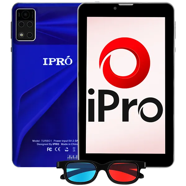 Tablet IPRO Turbo-1 4G 32GB/2GB RAM de 7" 8MP/2MP - Azul