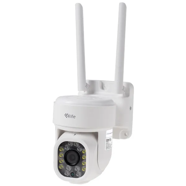 CAMERA IP 4LIFE FLD7G SMARTPHONE MICROFONE WIFI BRANCO