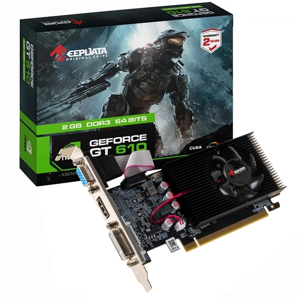 PLACA DE VIDEO KEEPDATA KDGT610-2GD3/64B 2GB DDR3