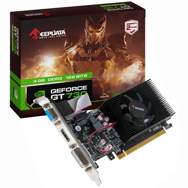 PLACA DE VIDEO KEEPDATA KDGT730-4GD3/128B 4GB DDR3