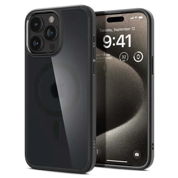 CAPA CEL SPIGEN IPHONE 15 PRO MAX 6.7" ACS06581 ULTRA HYBRID PRE/TRANS