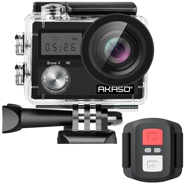 CAMERA AKASO BRAVE 4 20MP 4K WIFI PRETO