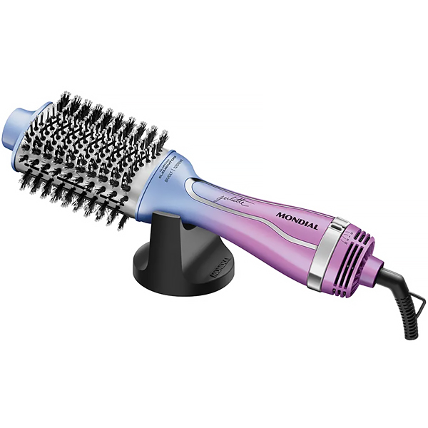 ESCOVA CABELO MONDIAL ES-JU-03 JULIETTE 1200WATTS 2V AZUL/ROXO