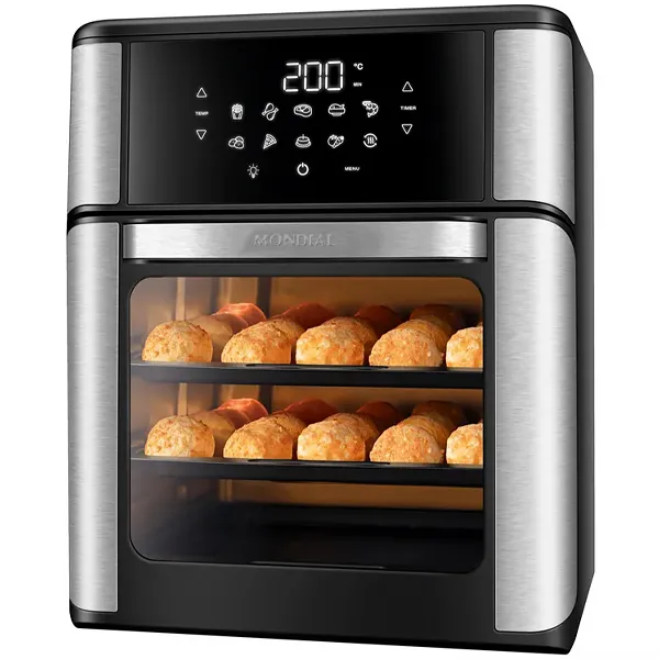 FRITADEIRA ELETRICA MONDIAL AFON12LBI AIR FRYER 12LTS 220V/50/60HZ P/S