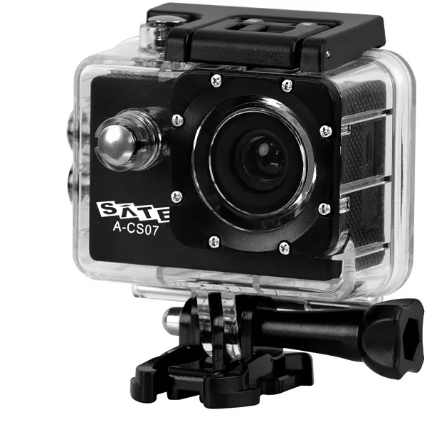 CAMERA SATELLITE A-CS07 SPORT 720 HD 30FPS PRETO