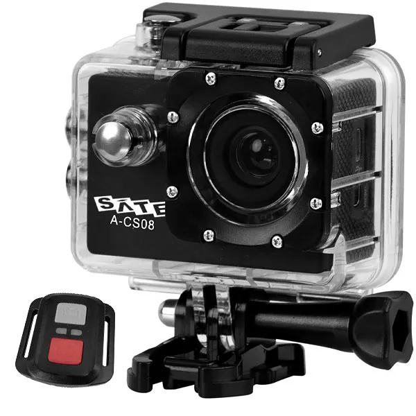 CAMERA SATELLITE A-CS08 SPORT FUL HD 1080P 30FPS WIFI PRETO