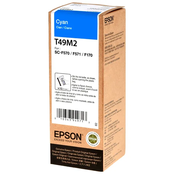 TINTA P/IMPRESSORA EPSON T49M2 (C) AZUL