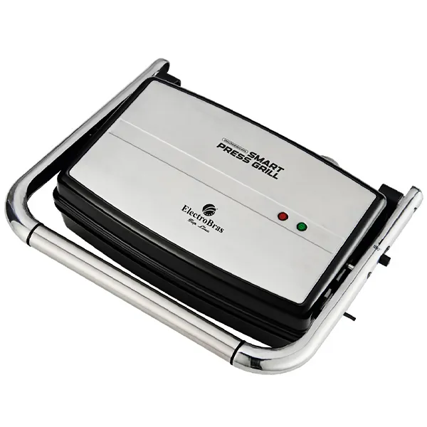 GRILL ELECTROBRAS EBPG-02 2EM1 1500WATTS 220V/50/60HZ SILVER/PRETO