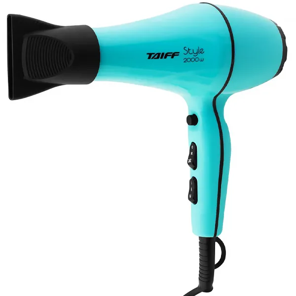 Secador de Cabelo Taiff Style SECU20 2.000 watts 127V ~ 50/60 Hz - Azul/Preto