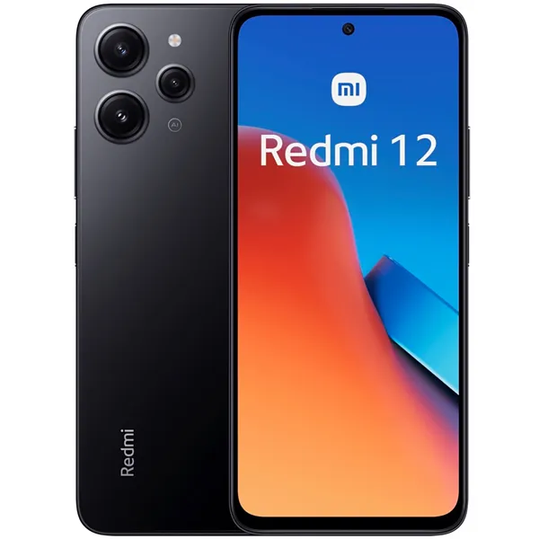 Smartphone Xiaomi Redmi 12 NFC Dual SIM de 128GB/4GB RAM de 6.79" 50+8+2MP/8MP - Midinight Black (Global) (CX Slim)