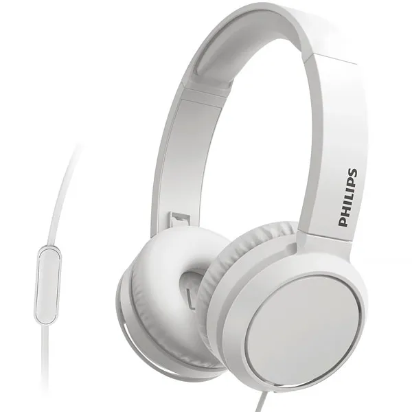 FONE PHILIPS TAH4105WT C/MICROFONE ARCO BRANCO