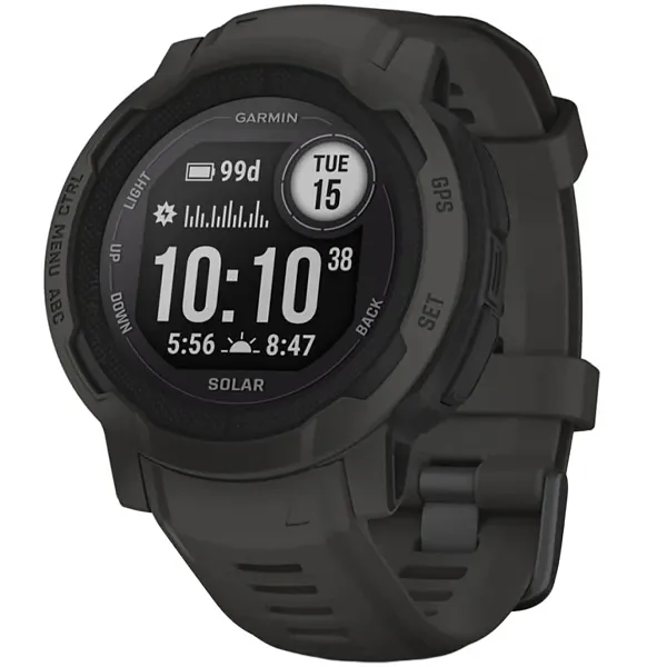Smartwatch Garmin Instinct 2 Solar 010-02627-00 con GPS/Bluetooth - Negro