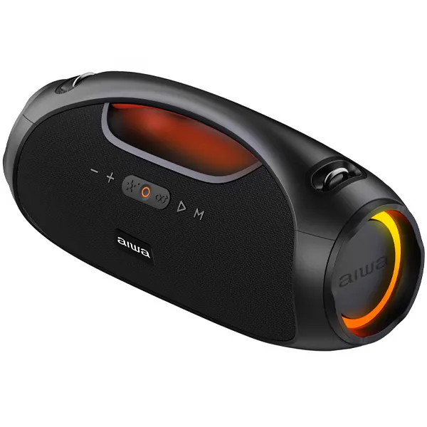 SPEAKER AIWA AW-S244BT (BOOMBOX)TWS BLUETOOTH USB AUX 60WATTS PRETO