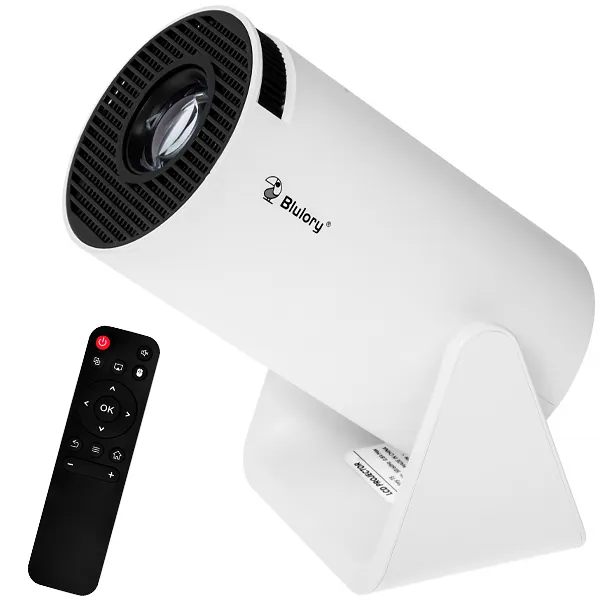 PROJETOR BLULORY T5 1200LUMENS LED HDMI BRANCO