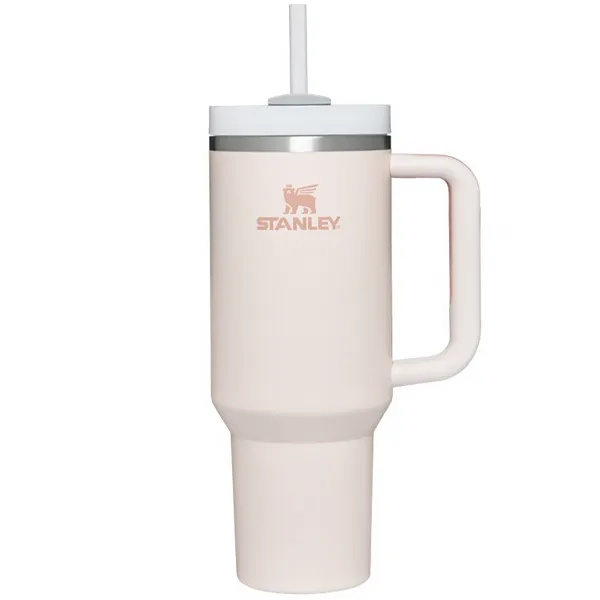 Copo Térmico Stanley Quencher Flowstate Tumbler de 1.18 Litros - Rose Quartz