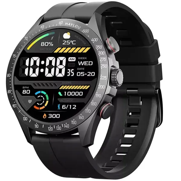 RELOGIO HAYLOU SOLAR PRO LS18 SMART WATCH PRETO