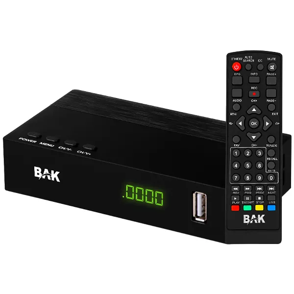 CONVERSOR TV DIGITAL BAK BK-2023 FULL HD PRETO