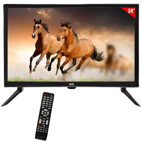 TV  BAK 24" BK-24D LED FULL HD +CONVERSOR