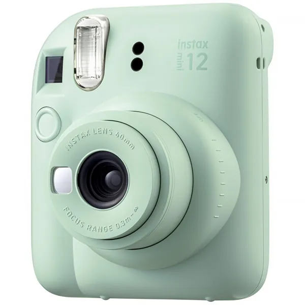 Cámara Instantánea FUJIFILM Instax Mini 12 con Flash a Pila - Verde Menta